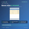 TrueStep HR License and Certification Tracker, Trades Edition, editable Excel