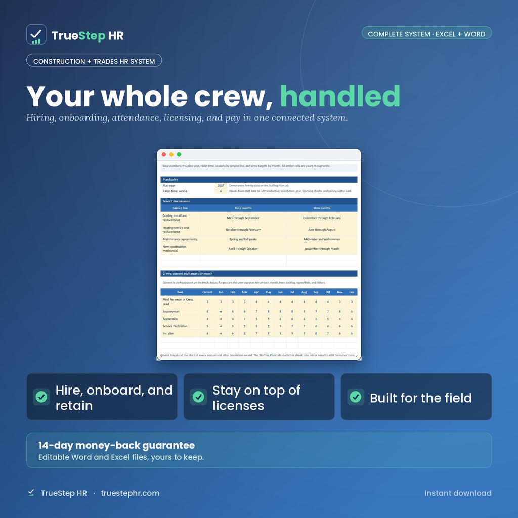 Construction and Trades HR System