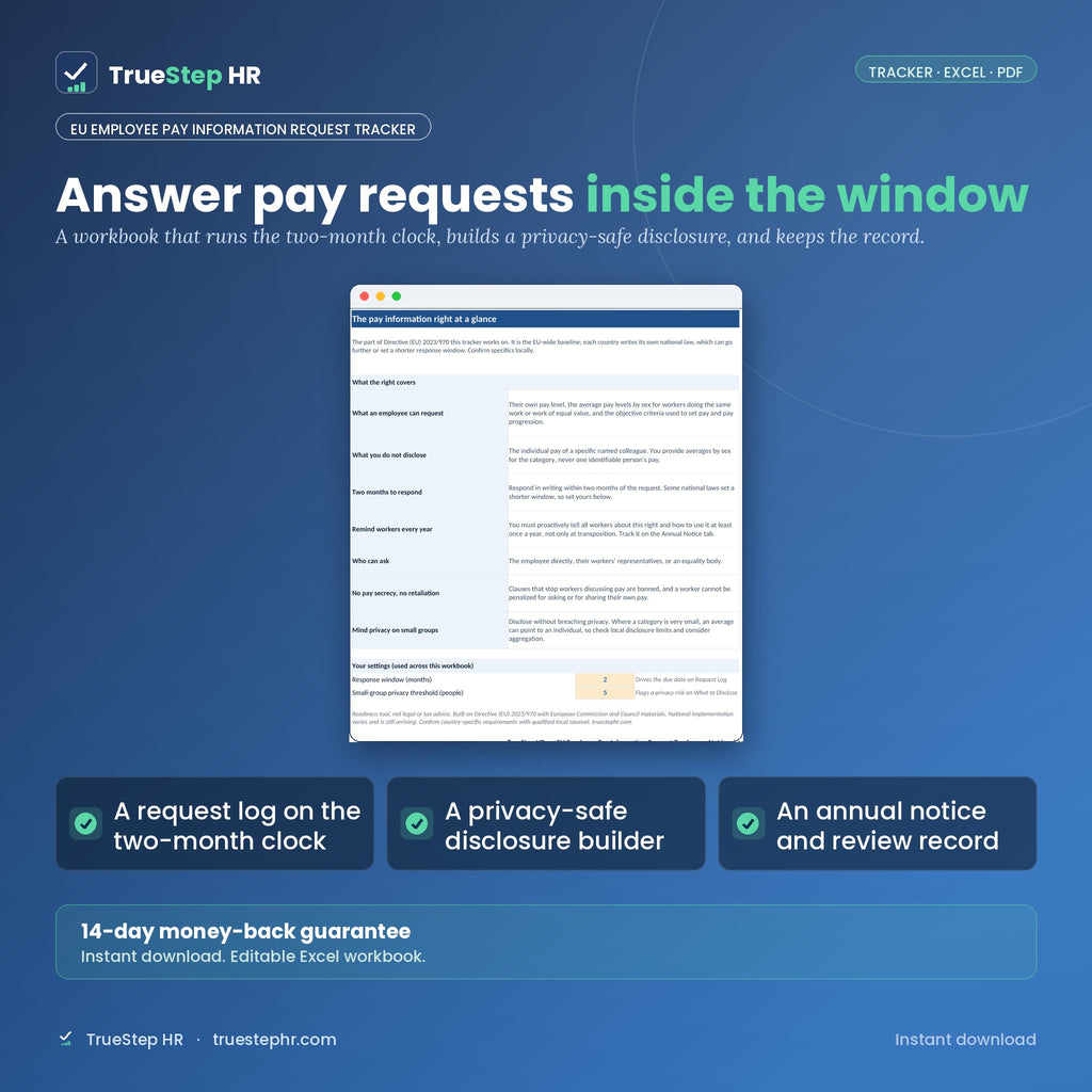 EU Employee Pay Information Request Tracker