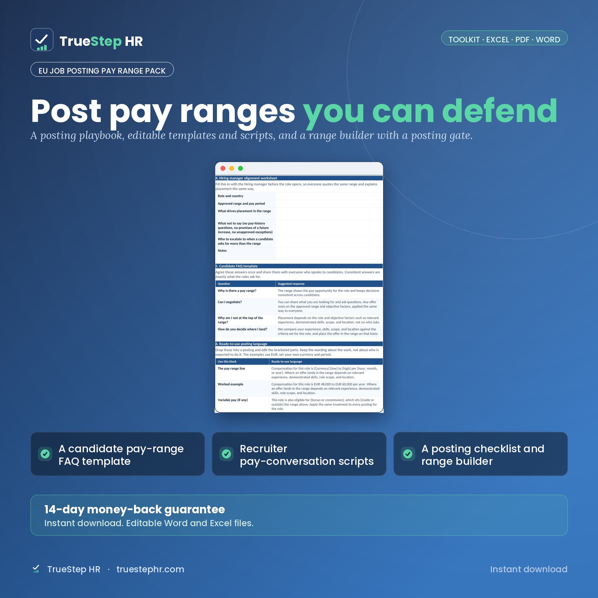 EU Job Posting Pay Range Pack