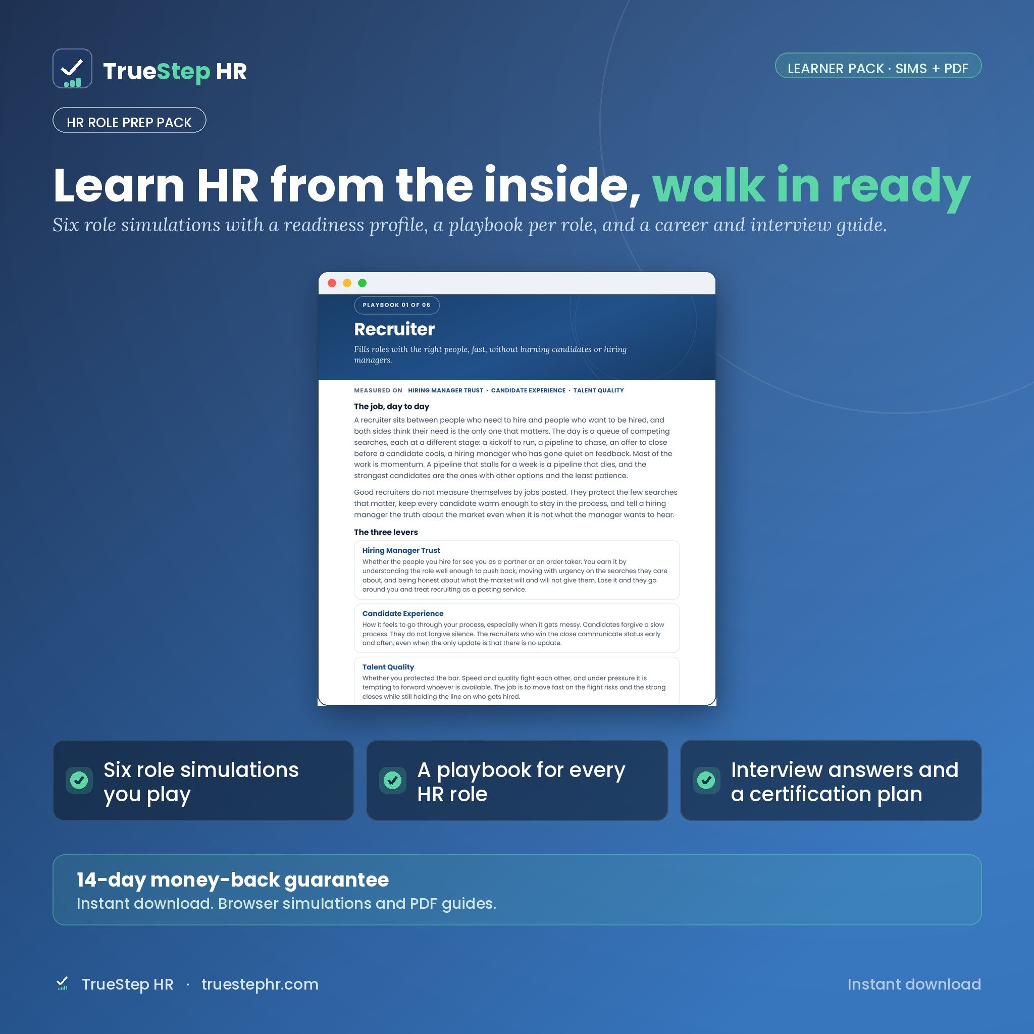 HR Role Prep Pack listing hero