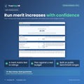Merit Increase Matrix, merit increase summary with budget