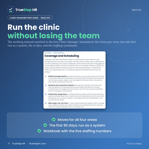 Clinic Manager Field Guide