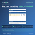 Recruiter Capacity Planner, recruiter roster with load and status